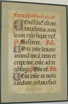 09, Leaf from an Antiphonary by Catholic Church